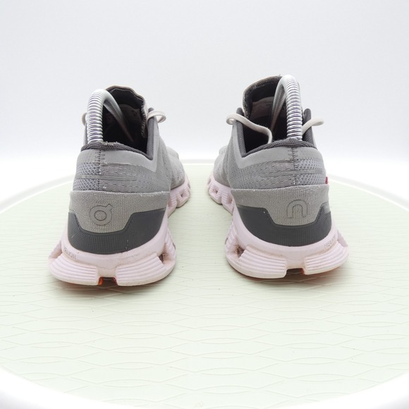 On Running Cloud X Womens US 9.5 Training Shoes Alloy Lily Lace Up Mesh Sneakers - Picture 4 of 10